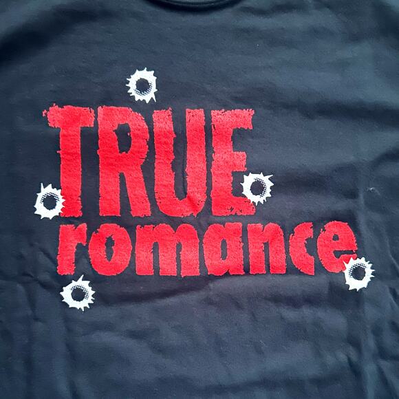TRUE ROMANCE Rucking Fotten Vintage Style 30th Anniversary Lmtd Print Shirt Sz M - Picture 3 of 9